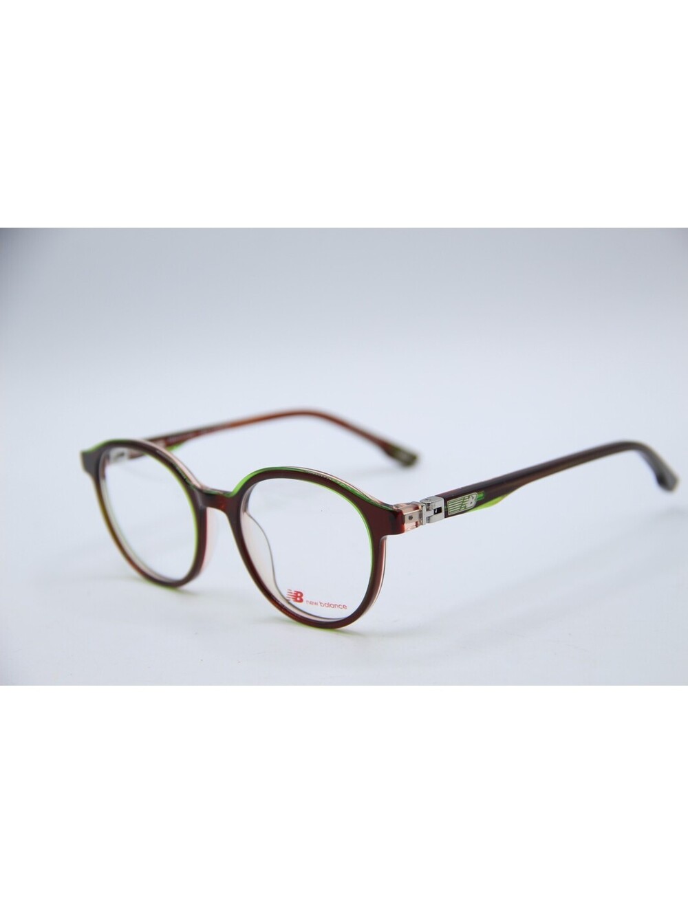 New Balance Nb5081-2 Brown Green Authentic Eyeglasses 46-17